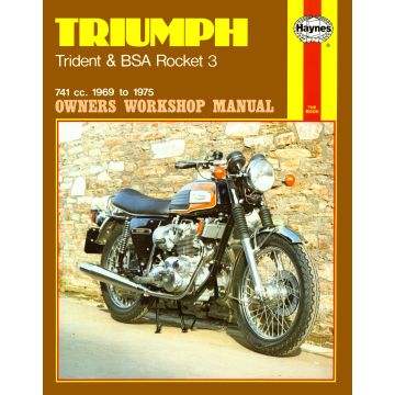 Triumph Trident, BSA Rocket 3 (69-75) Repair Manual Haynes (Reparaturanleitung)