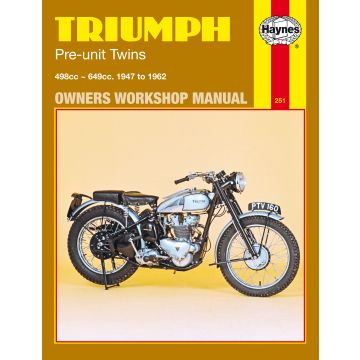 Triumph 6T (1947-1961) Repair Manual Haynes Reparaturanleitung