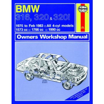 BMW 320 (75-83) Repair Manual Haynes Reparaturanleitung