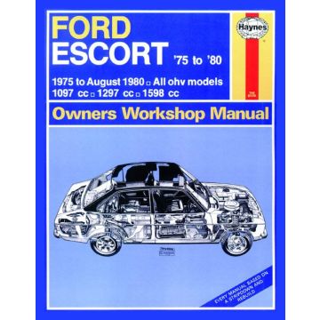 Ford ESCORT II - 5D (75-80) Repair Manual Haynes Reparaturanleitung