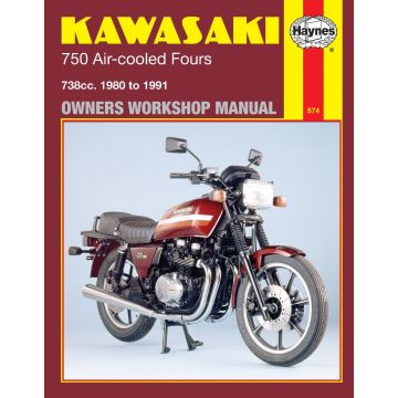 Kawasaki Fours (1980-1991) Repair Manual Haynes Reparaturanleitung 