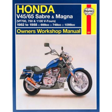 Honda V45, V65, Sabre, Magna (82-88) Repair Manual Haynes Reparaturanleitung