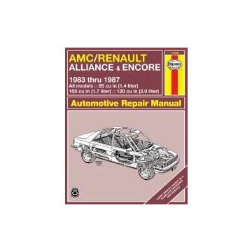 AMC Alliance / Encore (83-87) - Repair Manual Haynes  Reparaturanleitung