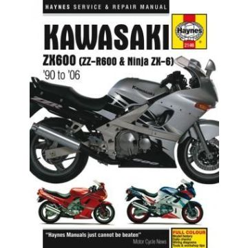 Kawasaki ZX600 (90-06) Repair Manual Haynes