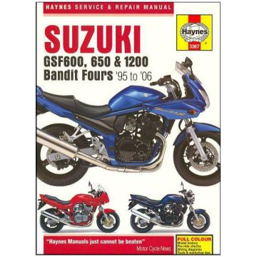 Suzuki GSF600 (1995-2006) Repair Manual Haynes Reparaturanleitung