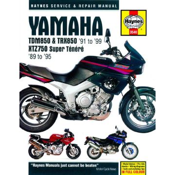 Yamaha TDM850 TRX850 XTZ750 (89-99) Repair Manual Haynes