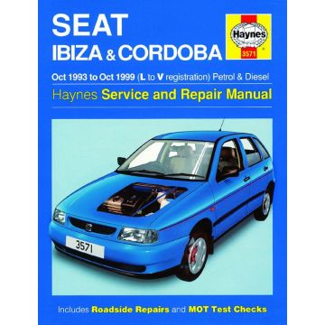 Seat Ibiza & Cordoba Petrol & Diesel (93-99) Repair Manual Haynes