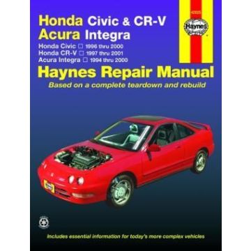 CR-V Acura Integra (96-01) -Repair Manual Haynes Reparaturanleitung