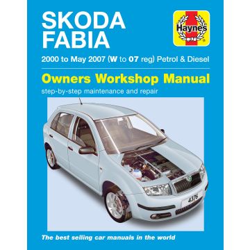 Skoda Fabia 6Y Petrol & Diesel (00-07) Repair Manual Haynes
