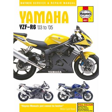 Yamaha YZF-R6 (03-05) Repair Manual Haynes