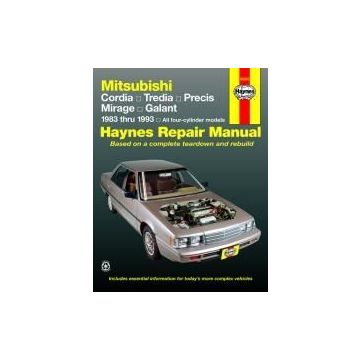 Mitsubishi Cordia (83-93) Repair Manual Haynes Reparaturanleitungen