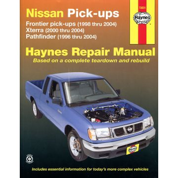 Nissan Frontier Xterra Pathfinder (96-04) Repair Manual Haynes