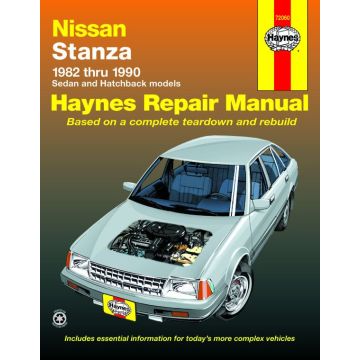Nissan Stanza (82-90) Repair Manual Haynes Reparaturanleitungen