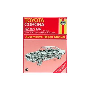 Toyota Corona (74-82) Repair Manual Haynes Reparaturanleitungen