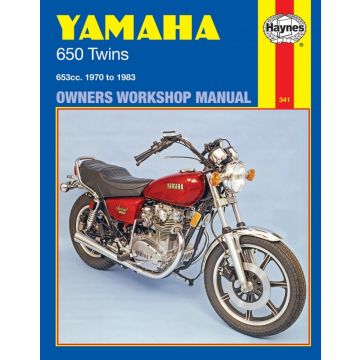 Yamaha 650 Twins (70-83) Repair Manual Haynes Reparaturanleitung