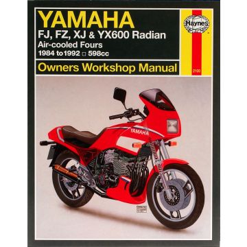Yamaha FJ FZ XJ YX600 Radian (84-92) Repair Manual Haynes