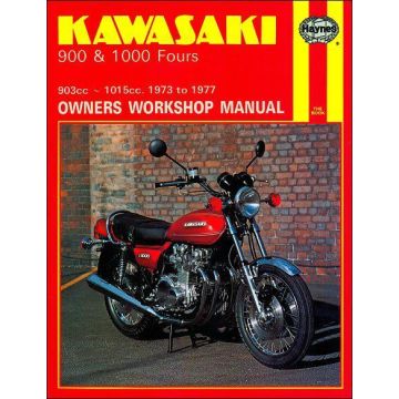 Kawasaki 900 & 1000 Fours (1973-1977) Repair Manual Haynes Reparaturanleitung 