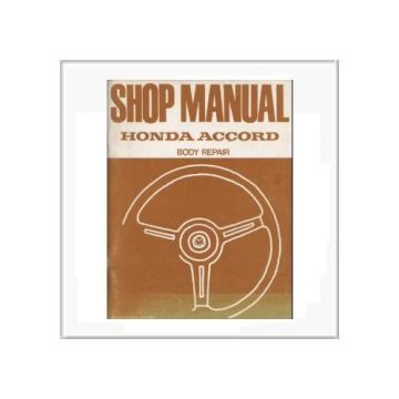 Honda Accord 1979 Fahrgestell - Ergänzung Werkstatthandbuch