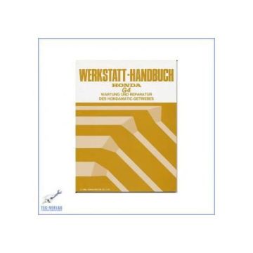 Honda Automaticgetriebe G4 / Legend (86-88) - Werkstatthandbuch Getriebe