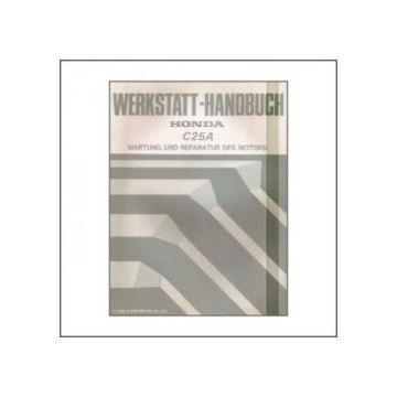 Honda C25A (>1986) - Wartung und Reparatur des Motors - Werkstatthandbuch