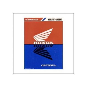 Honda CB 750 FII v (96>) - Werkstatthandbuch - Nachtrag
