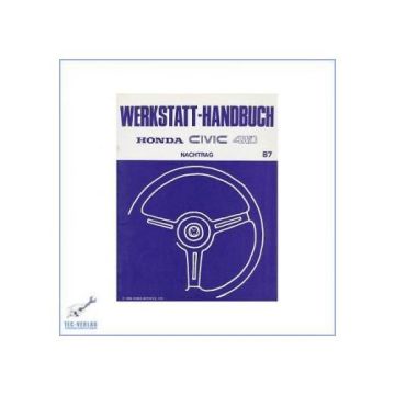 Honda Civic Shuttle 1,5 4WD (84-87) - Werkstatthandbuch Nachtrag