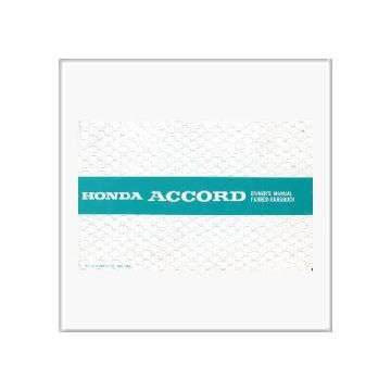 Honda Civic Shuttle ab 1983 - Betriebsanleitung
