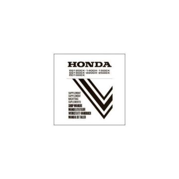Honda Stromerzeuger EG 1000 bis 2500 X / ED Werkstatthandbuch Nachtrag 1995