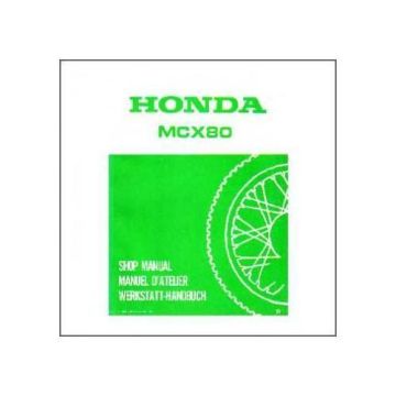 Honda MCX80 ab 1983 - Werkstatthandbuch