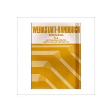 Honda Prelude K4 Automatikgetriebe (87) - Werkstatthandbuch
