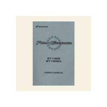 Honda ST 1300 Pan European - Owner`s Manual
