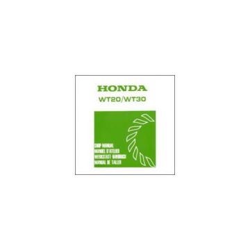 Honda WT 20 - WT 30 (82>) - Werkstatthandbuch