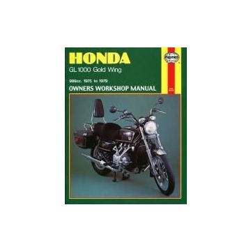 Honda GL1000 Gold Wing (75 - 79) - Repair Manual Haynes Reparaturanleitung