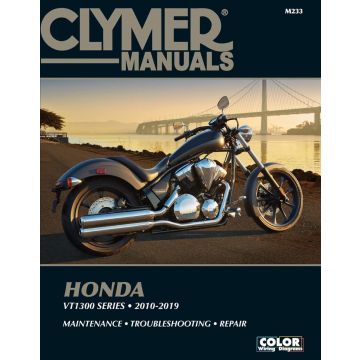 Honda VT1300 Series (2010-2019) Repair Manual Clymer Reparaturanleitung
