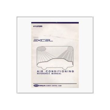 Hyundai Pony / Excel  - Workshop Manual Air Condition