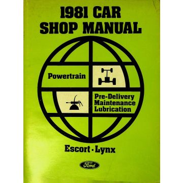 Ford Escort / Lynx  (1981) Shop Manual / Werkstatthandbuch