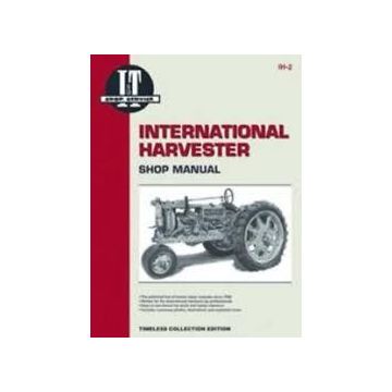 Harvester F12, F14, F20, F30, W12, W30, W40 Repair Manual Clymer