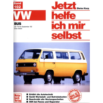 VW Bus T3 Benziner (1979-1982) Reparaturanleitung Jetzt helfe ich mir selbst 102
