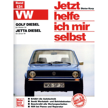 VW Golf / Jetta Diesel Reparaturanleitung Jetzt helfe ich mir selbst 131