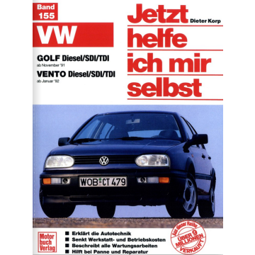 VW Golf / Vento Reparaturanleitung Jetzt helfe ich mir selbst 155