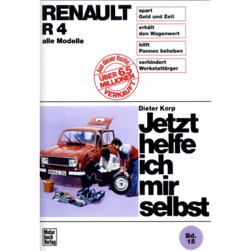 Renault R 4 L, GTL, Safari, F4, F6 (61-89) Reparaturanleitung Jetzt helfe ich mir selbst 15