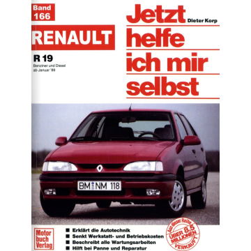 Renault R 19 (1989-1996) Reparaturanleitung Jetzt helfe ich mir selbst 166