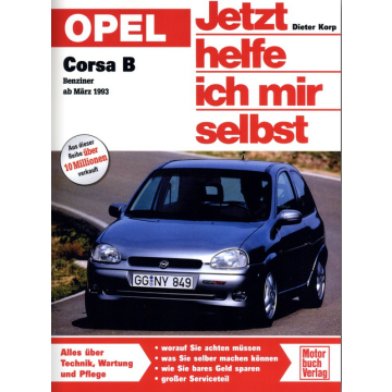 Opel Corsa B Benziner (1993-1999) Reparaturanleitung Jetzt helfe ich mir selbst 168