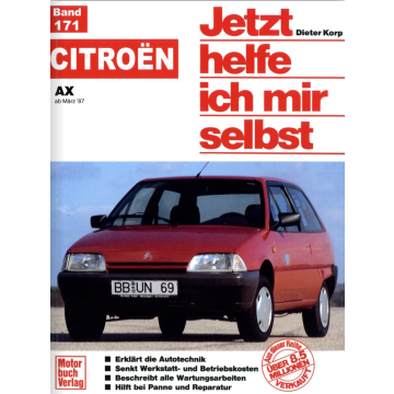Citroën AX (1987-1998) Reparaturanleitung Jetzt helfe ich mir selbst 171