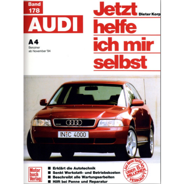 Audi A4 B5 Benziner inkl. Quattro (1994-2001) Reparaturanleitung Jetzt helfe ich mir selbst 178