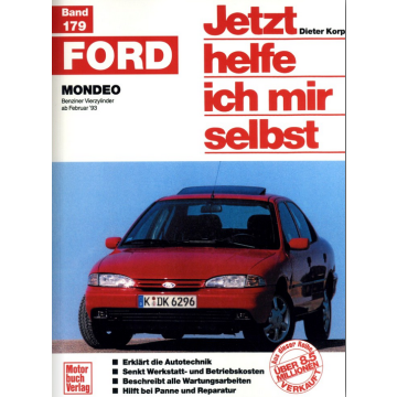 Ford Mondeo (02.1993-1996) Reparaturanleitung Jetzt helfe ich mir selbst 179