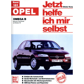 Opel Omega B ab 10.1994 Reparaturanleitung Jetzt helfe ich mir selbst 181