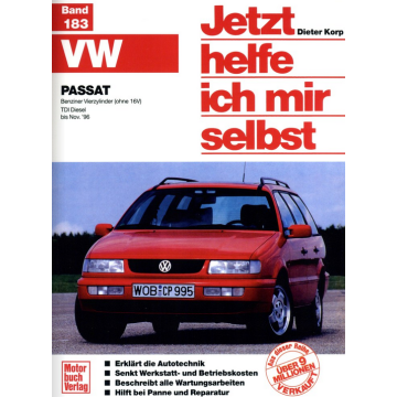 VW Passat Benziner / TDI Diesel bis 11.1996 Reparaturanleitung Jetzt helfe ich mir selbst 183