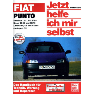 Fiat Punto Typ 176 (1993-1998) Reparaturanleitung Jetzt helfe ich mir selbst 201