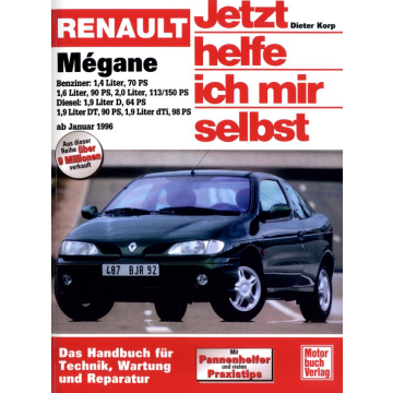 Renault Mégane (01.96-04.99) Reparaturanleitung Jetzt helfe ich mir selbst 213